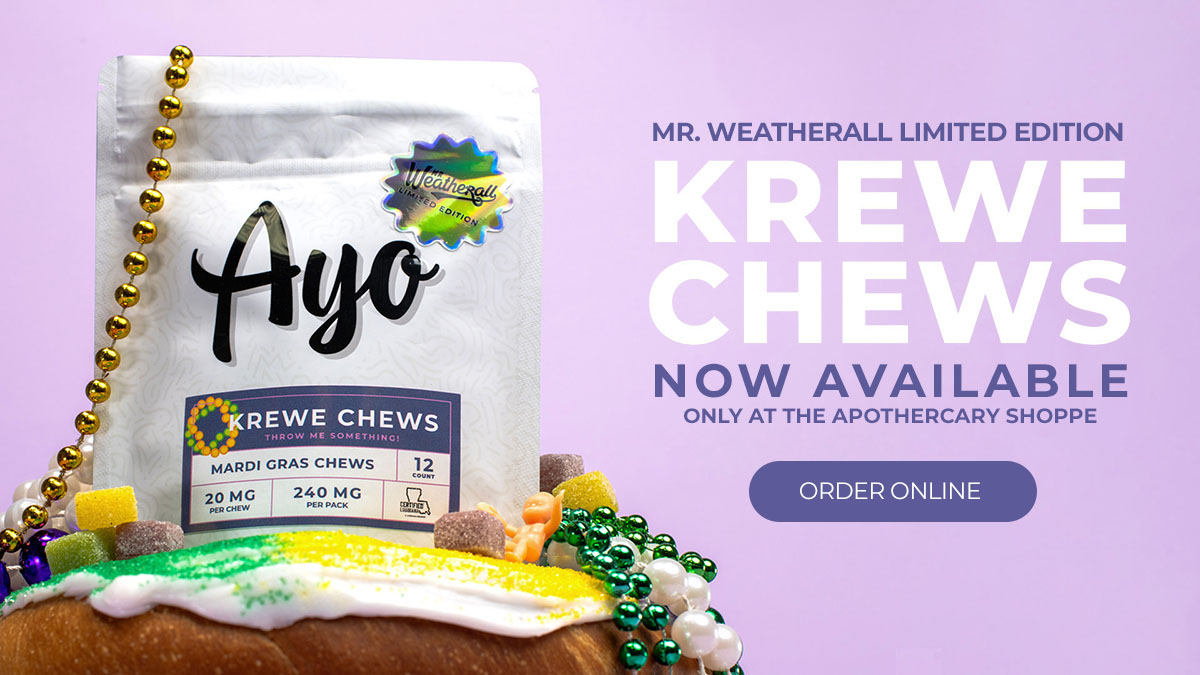 Krewe Chews now available